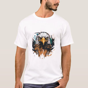 Graffiti Paint Eagle Bird Creative Art Malerei T-Shirt