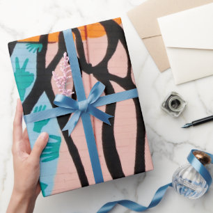 Graffiti Pattern Geschenkpapier