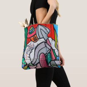 Graffiti Pattern Tote Bag Tasche