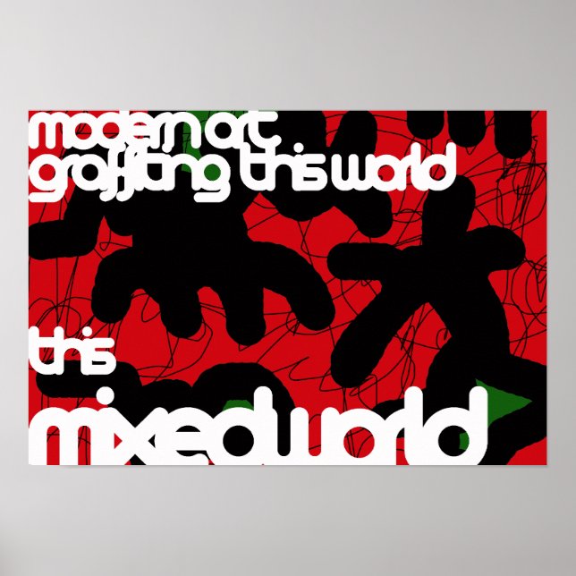 graffiti poster (Vorne)