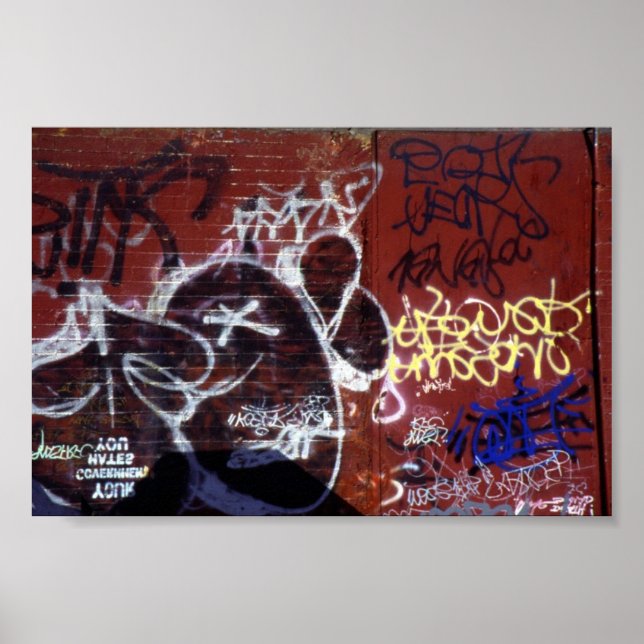 Graffiti Poster (Vorne)