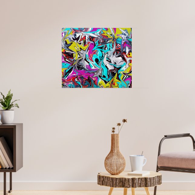 Graffiti Poster (Wohnzimmer 3)