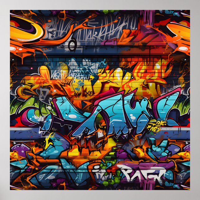 Graffiti Poster (Vorne)