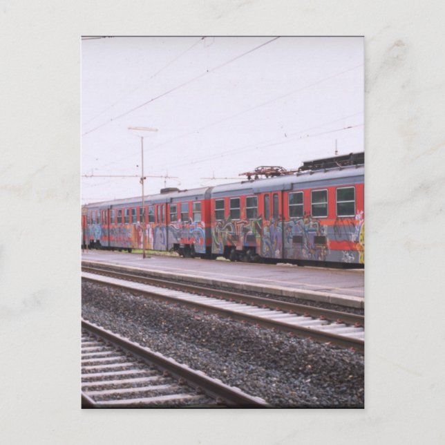 Graffiti Postkarte (Vorderseite)