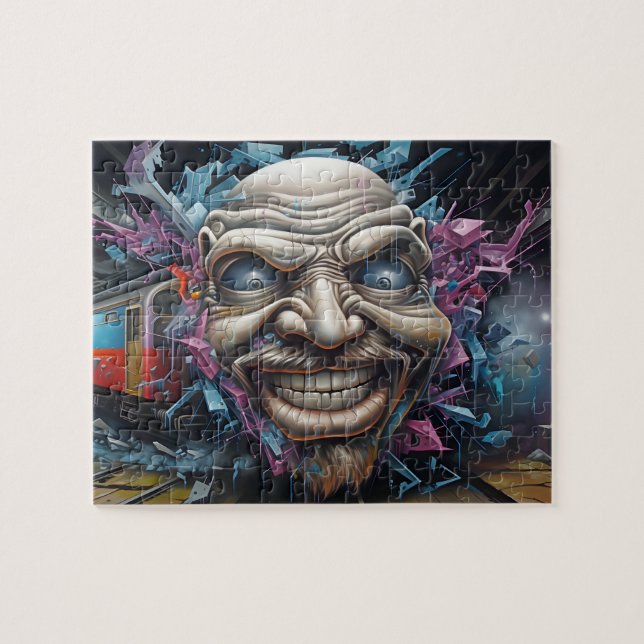 Graffiti Puzzle (Horizontal)