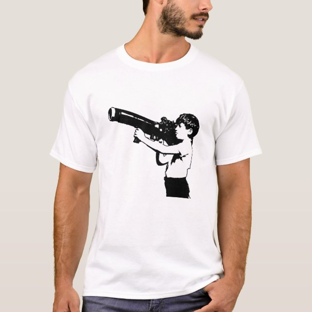 Graffiti Rocket Launcher Mens T-Shirt (Vorderseite)