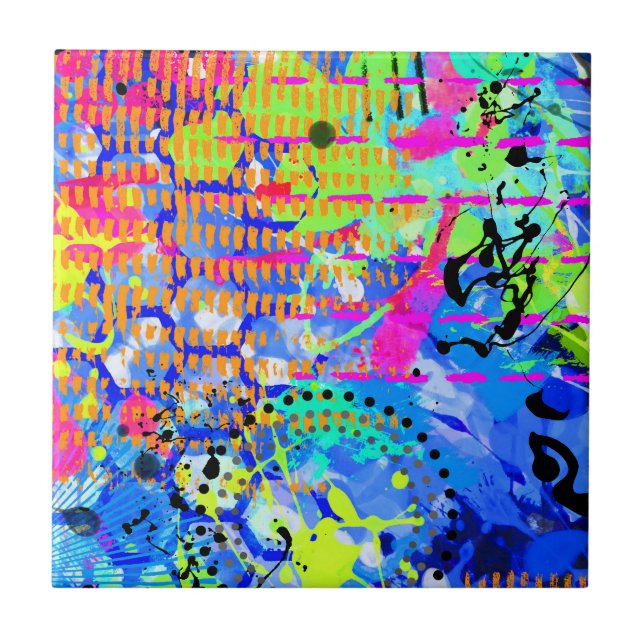 Graffiti Sea 2 Fliese (Vorderseite)