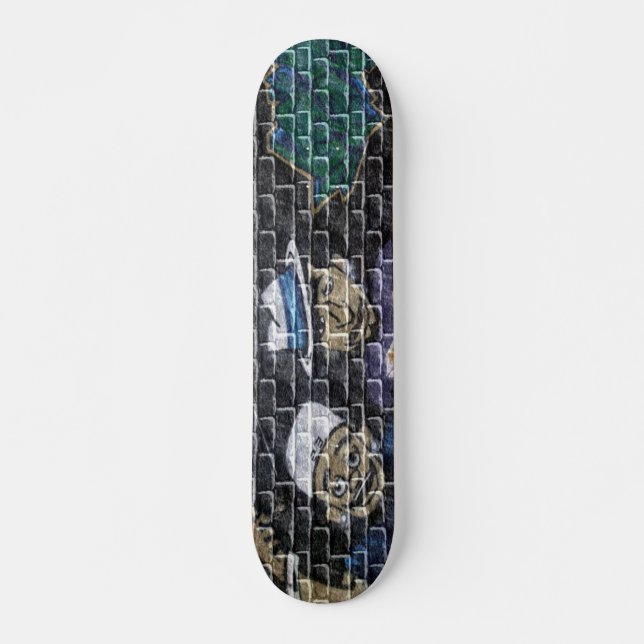 Graffiti Skateboard (Vorne)