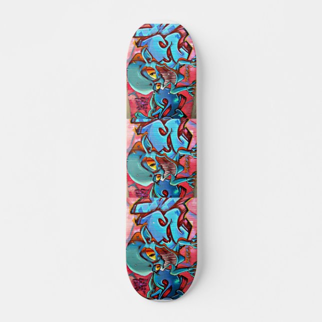 Graffiti Skateboard (Vorne)