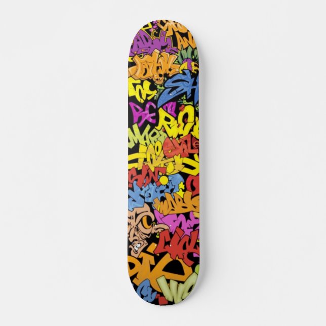 Graffiti Skateboard (Vorne)