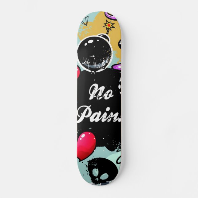Graffiti Skateboard (Vorderseite)