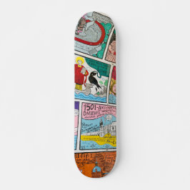 Graffiti Skateboard, Castle Lissabon Portugal Skateboard