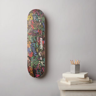 Graffiti-Skateboard für Ihre persönlichen Daten Skateboard