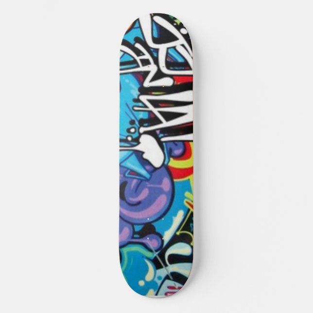 Graffiti-Skateboard Skateboard (Vorderseite)