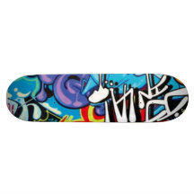 Graffiti-Skateboard