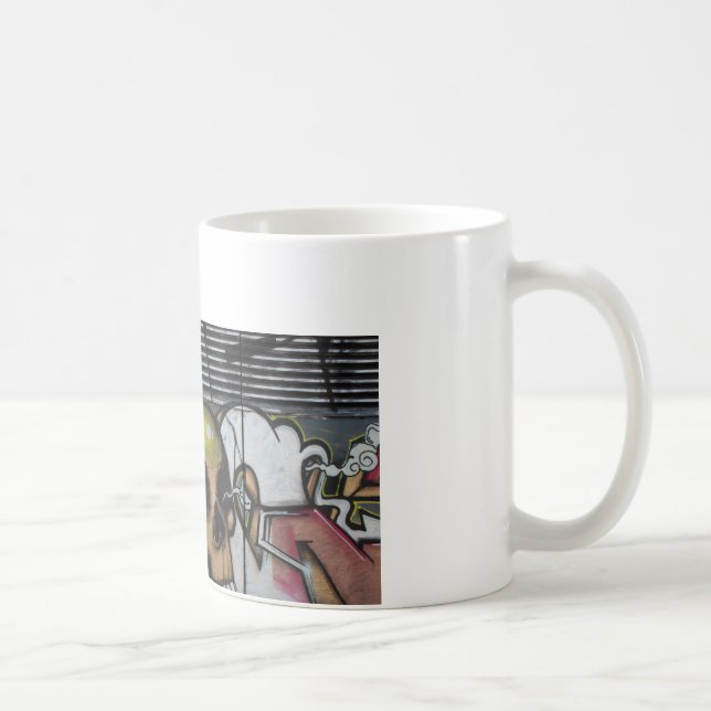 Graffiti Skull Kaffeetasse (Rechts)