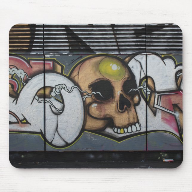 Graffiti Skull Mousepad (Vorne)