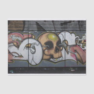 Graffiti Skull Seidenpapier