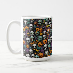 Graffiti Skulls Design Kaffeetasse