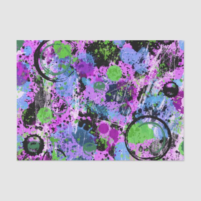 Graffiti Smoothie Seidenpapier (Vorderseite)