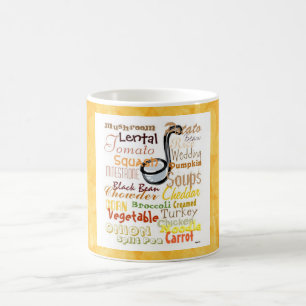 Graffiti Soups Gelbe Tasse