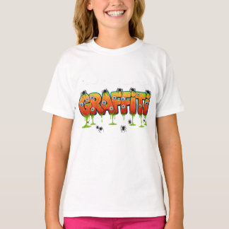 Graffiti Spider T - Shirt - Edgy Streetwear T-Shir