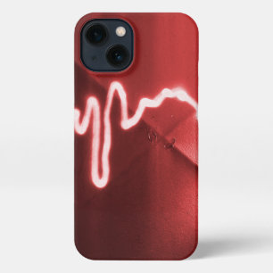 Graffiti-Spray auf roten Metallen Case-Mate iPhone Hülle