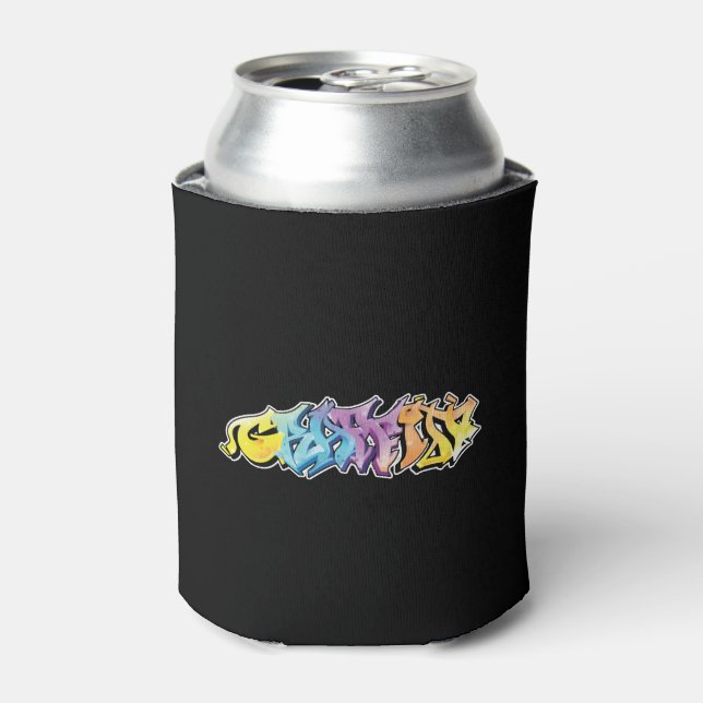Graffiti Spray Malerei Maler Graffiti ist Kunst Dosenkühler (Kanne Vorderseite)
