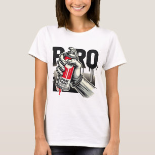 Graffiti Spray Paint Street Art Urban Design T-Shirt