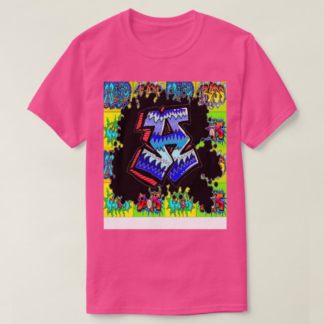 Graffiti-Spray T-Shirt (Design vorne)
