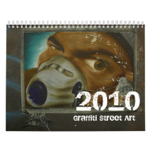 Graffiti-Straßen-Kunst-Kalender 2010 Kalender