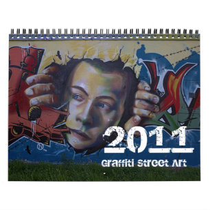 Graffiti-Straßen-Kunst-Kalender 2011 Kalender