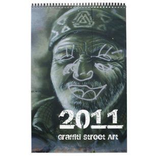 Graffiti-Straßen-Kunst-Kalender 2011 Kalender