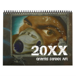 Graffiti Street Art Calendar 20xx Kalender