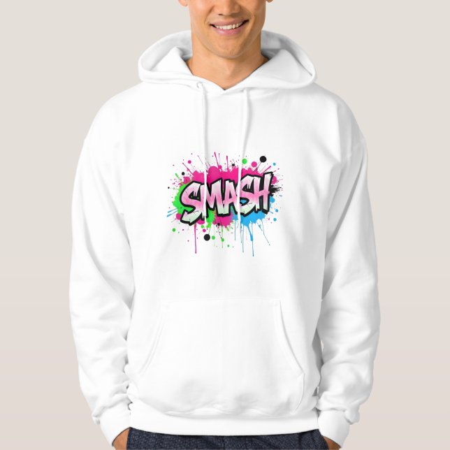 Graffiti Street Art Hoodie (Vorderseite)