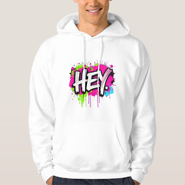 Graffiti Street Art Hoodie (Vorderseite)