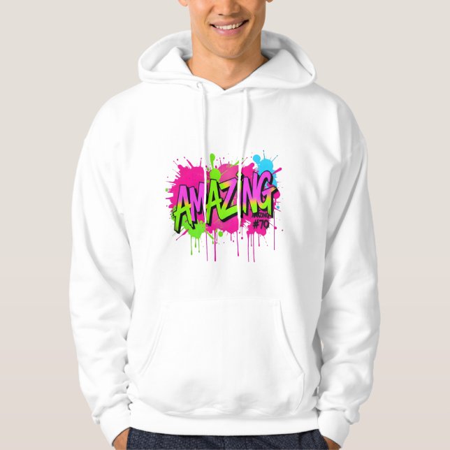 Graffiti Street Art Hoodie (Vorderseite)