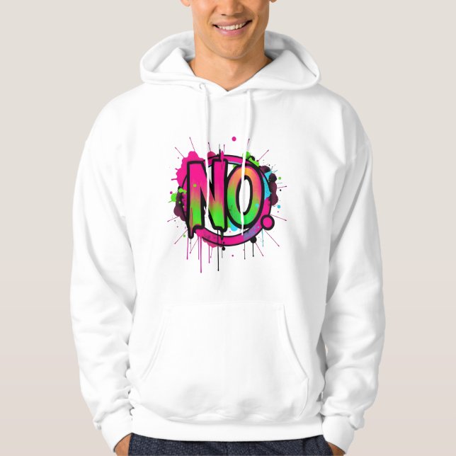 Graffiti Street Art Hoodie (Vorderseite)