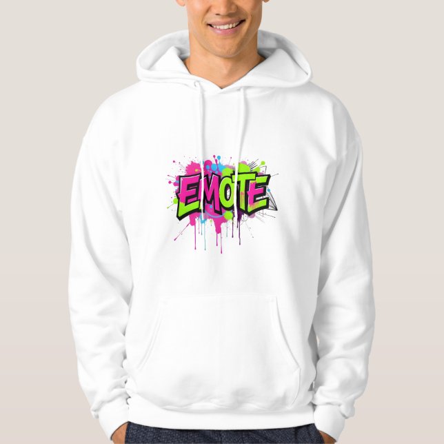 Graffiti Street Art Hoodie (Vorderseite)