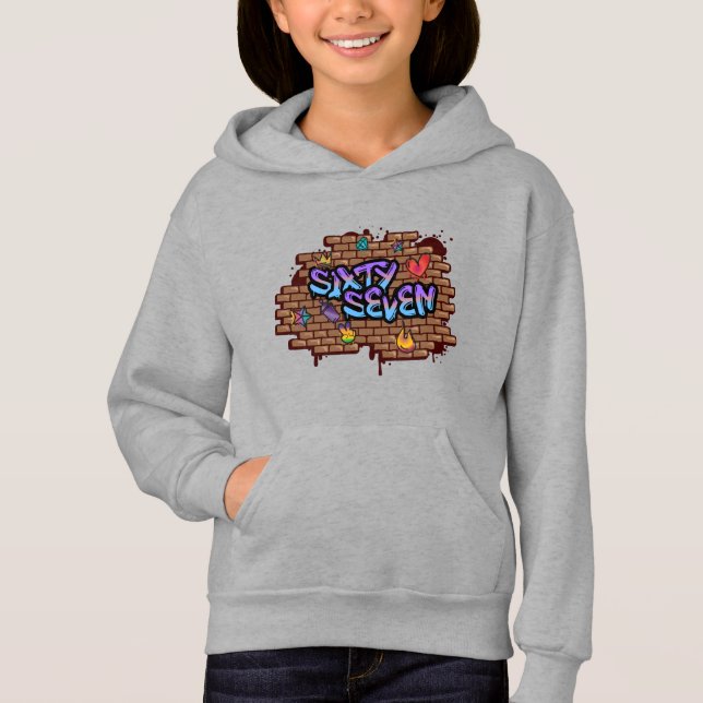 Graffiti Style 67 Hoodie (Vorderseite)