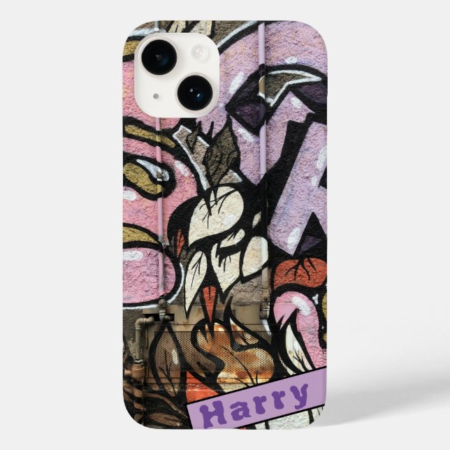 Graffiti Style Case-Mate iPhone 14 Hülle (Rückseite)