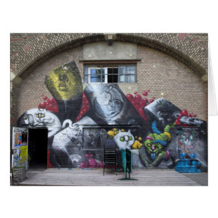 Graffiti Sur Stadtbahnbogen, Wien Österreich