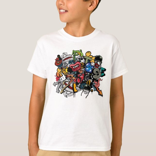 Graffiti T-Shirt (Vorderseite)