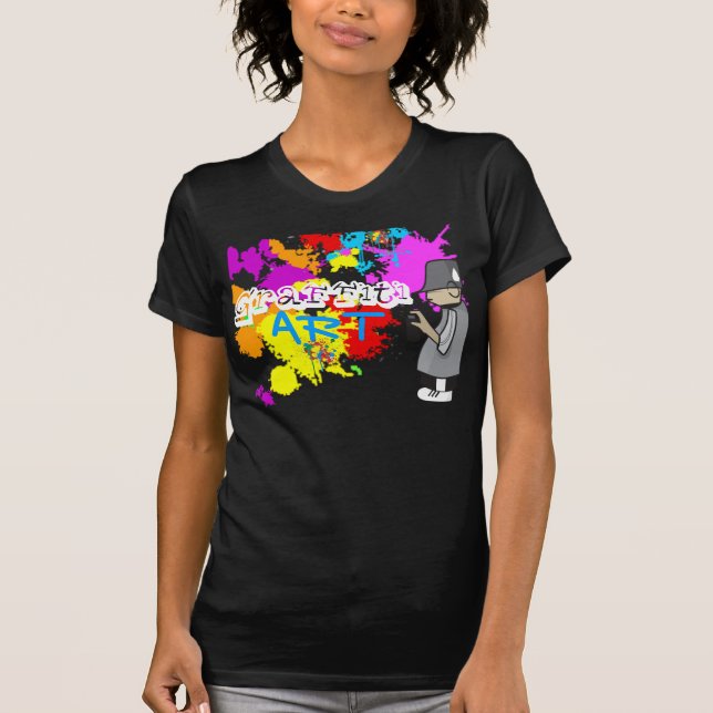 GRAFFITI-T-SHIRT T-Shirt (Vorderseite)
