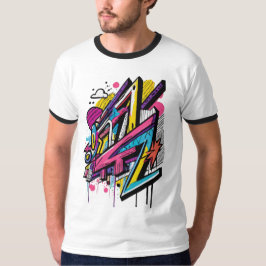Graffiti Threads: Urban Style Statements T-Shirt