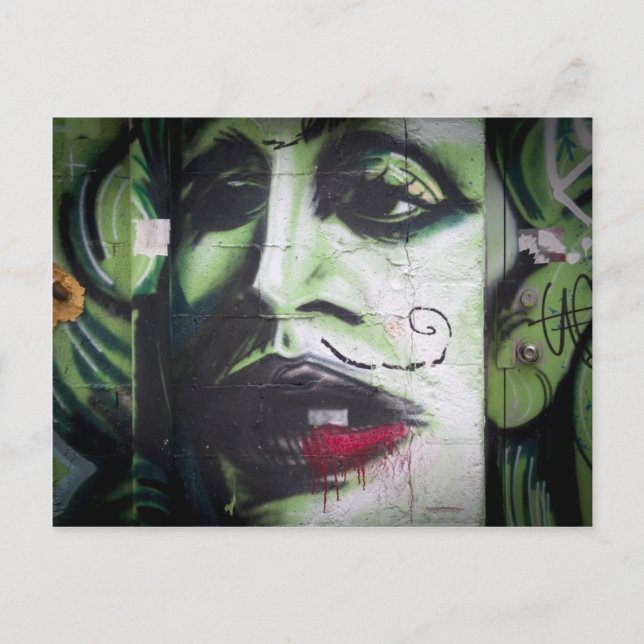 Graffiti-Toronto- Postkarte (Vorderseite)