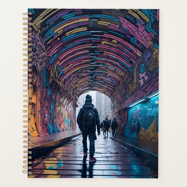 Graffiti-Tunnel Planer (Vorderseite)