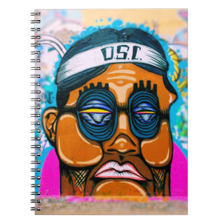 Graffiti-Typ-Notebook Notizblock