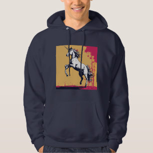 Graffiti Unicorn: banksy-Inspiriert Design Hoodie