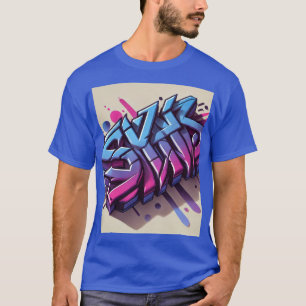Graffiti urbain 3D Drift Design T-shirt